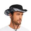 Bassdash FH18 Foldable Sun Hat with UPF UV for Fishing and Hiking 50+ Protection, Under-Brim Print, Unisex,