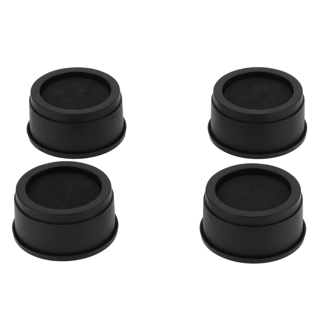 4PCS Round Furniture Feet Mat Rubber Sponge Plastic NonSlip Risers Lifts Height Floor Protector