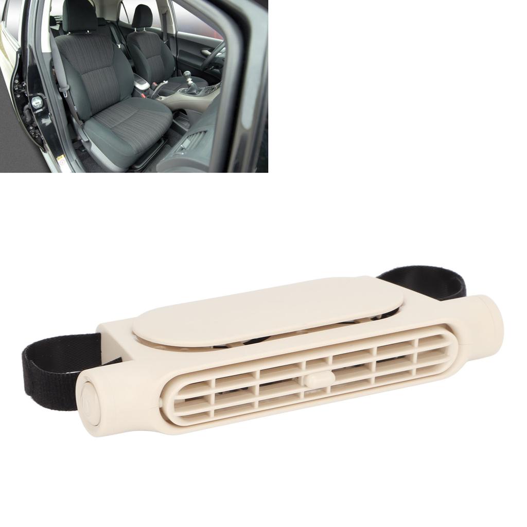 USB Backseat Car Fan 3 Wind Speeds Powerful Recirculating   Low Noise Car Cooling Fan for Backseat SUV RV