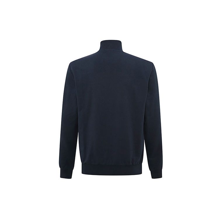 Emporio Armani Solid Color Casual Stand Collar Jacket Men jackets Navy-Blue 3HPM81-PJP7Z-1554