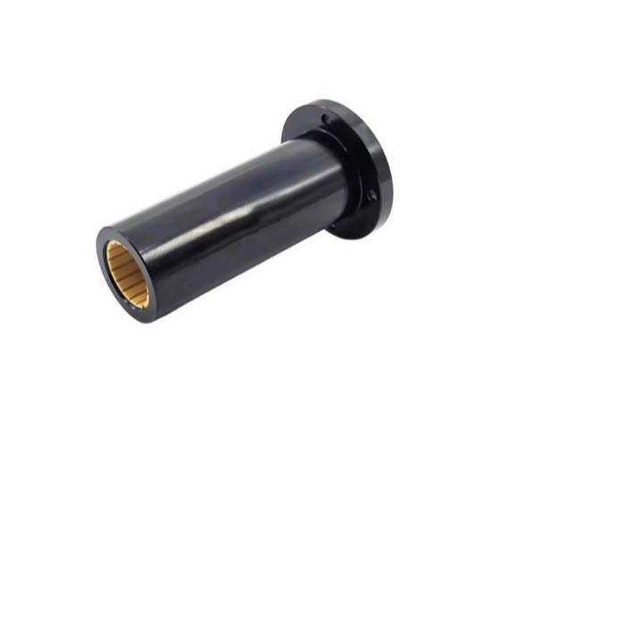 Aluminum-Plastic Linear Motion Bearing with Round Flange - Maintenance-Free