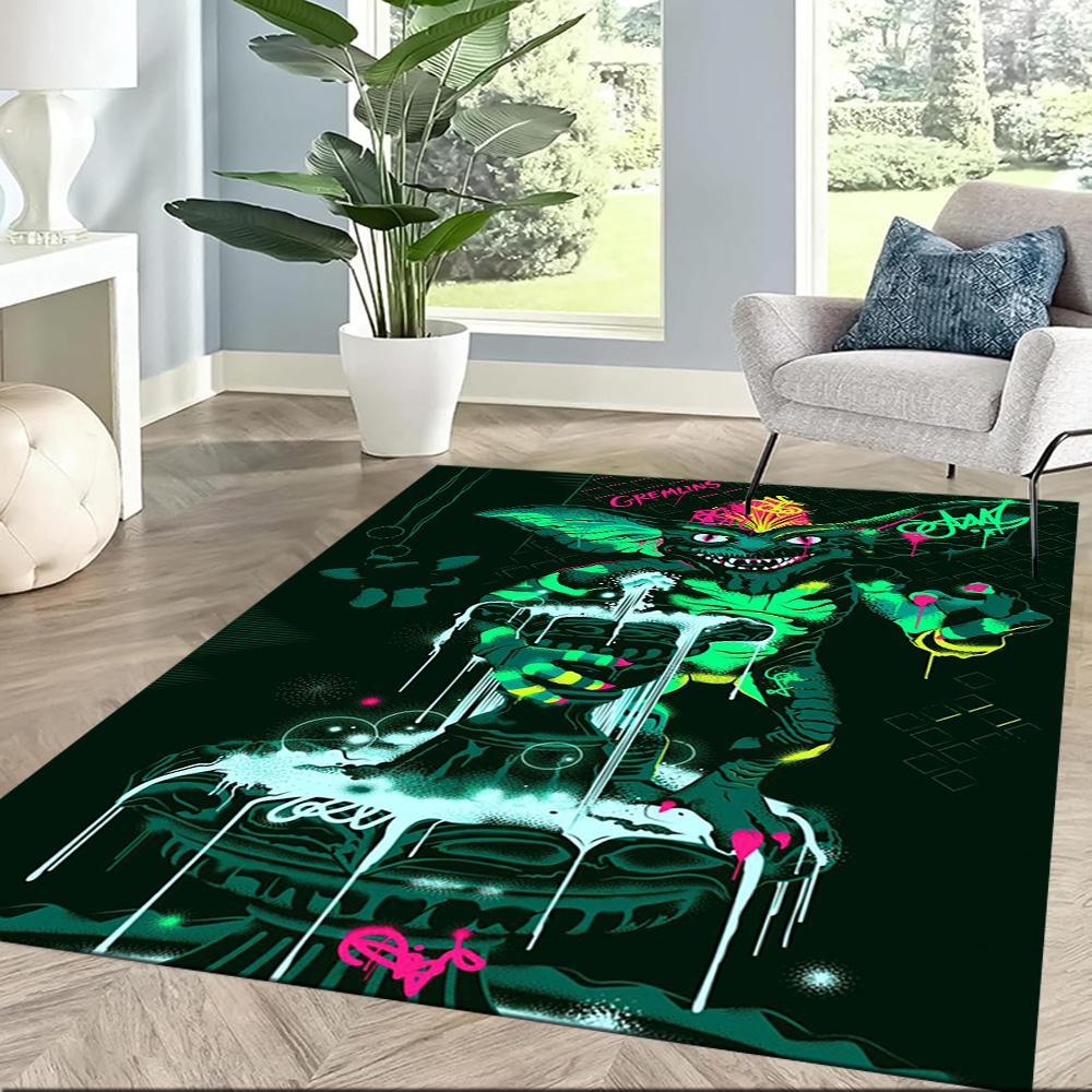 Gremlins 30th Anniversary Poster Square rugs are a great choice for living rooms, bedrooms, home décor, and as gifts.