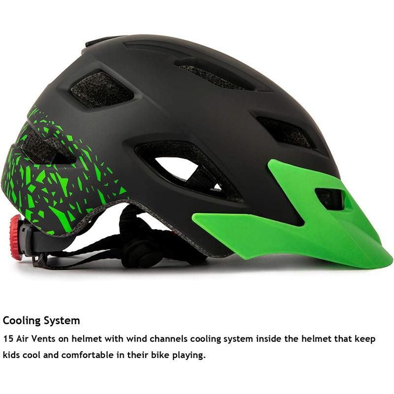 Children's bicycle helmet Scooter roller skate bicycle helmet Lightweight adjustable children's cycling helmet violetto