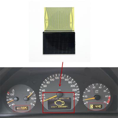 מסך תצוגה LCD מרכזי לוח מחוונים לרכב למרצדס בנץ C קלאס E קלאס W208 CLK W210 SLK R170 תצוגה