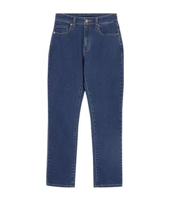 Pierrot Stretch Tapered Denim Größe Medium Jeans, Damen, S, Mittel/Blau,