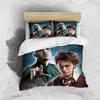 Classic Movie Elements Patterns Comforter Bedding Set,Duvet Cover Bed Set Quilt Cover Pillowcase,King Queen Size Bedding Set