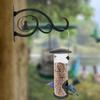 2pcs Metal Wall-Mounted Plant Hanger With Animal & Moon Design Iron Heavy Duty Vintage Wall Bird Feeder Hooks Porch Bracket