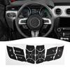 Steering Wheel Button Decal for FORD For MUSTANG Models from 2015 to 2018
