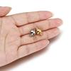 5sets Magnetic Stainless Steel Ball Shape Clasp Connector for Bracelet Necklace Jewelry Making DIY Gold Color End Converter