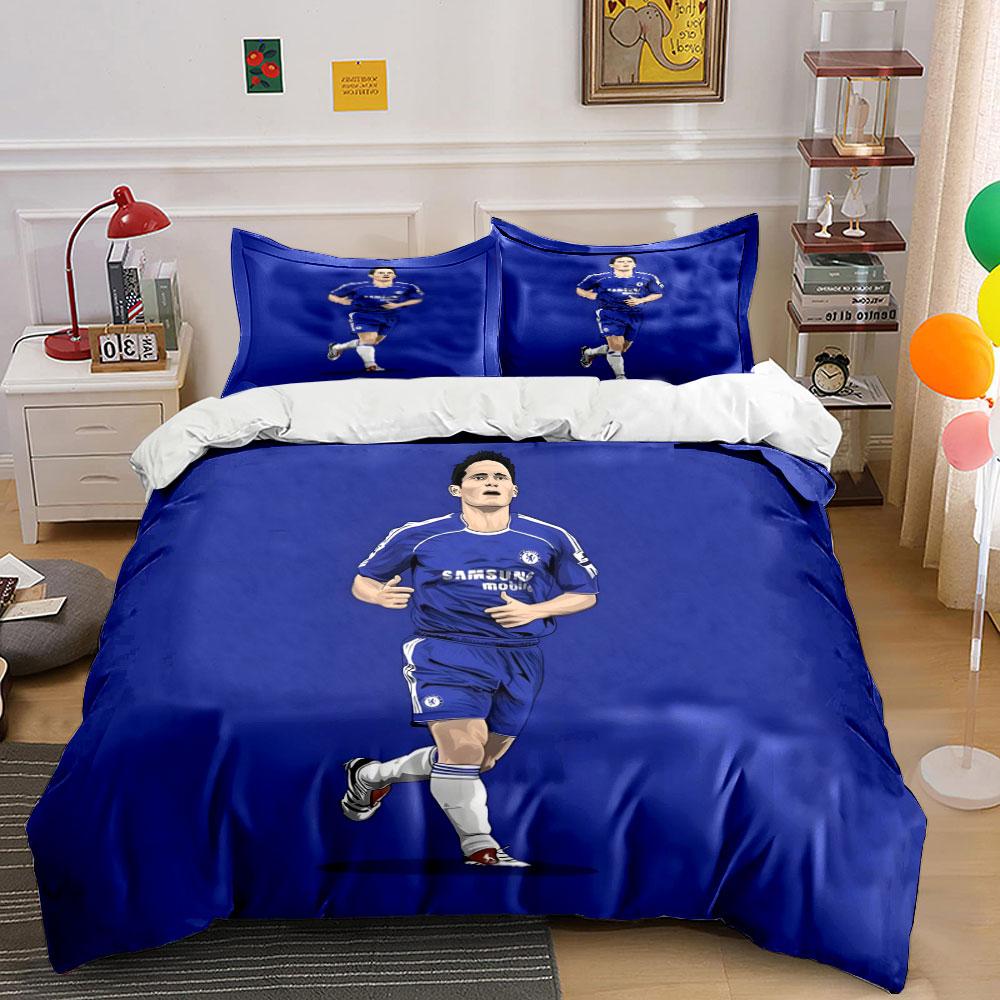 Soccer Player In Uniform. Bedding Sets Duvet Cover Sets Duvet Covers Pillowcases(1 * Duvet Cover 2 * Pillowcases Without Duvet Insert)