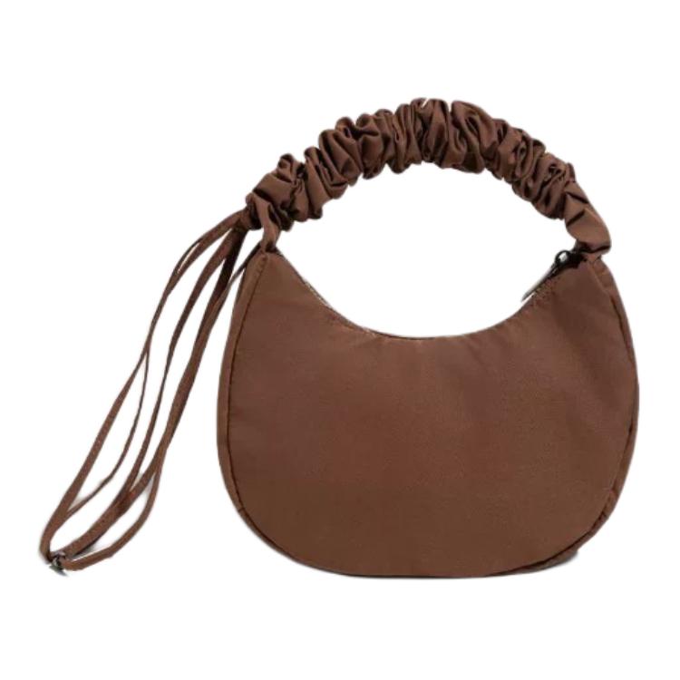 New Adidas Originals Recycled Fabric Cloud Bag, Shoulder Bag, Crossbody Bag, Handbag Regular Women's Dark Brown JZ2277