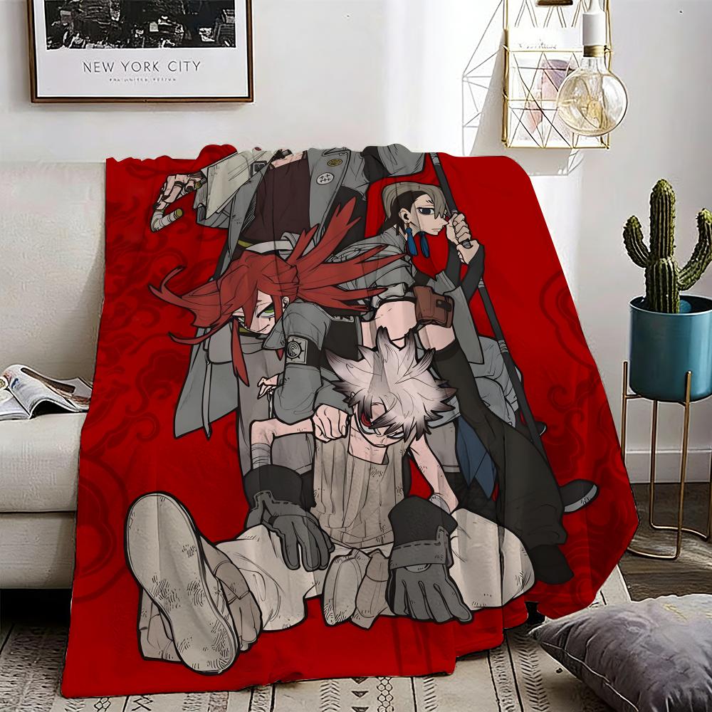 Gachiakuta Throw Lightweight 240g Flannel Blanket Soft Skin-friendly for Summer Cooling 75X95CM