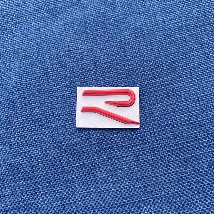 2026 New For VW VOLKSWAGEN Metal for Volkswagen VW Golf 8 R LINE Beetle Passat Tiguan Jetta Car Front Grille Emblem Stickers Rea
