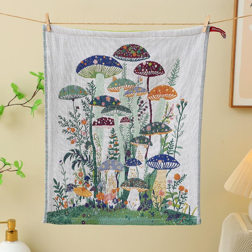34x40cm Kitchen Towel Quick Dry Tea Towel High Quality Pure Cotton Dish Cloth  Home Restaurant