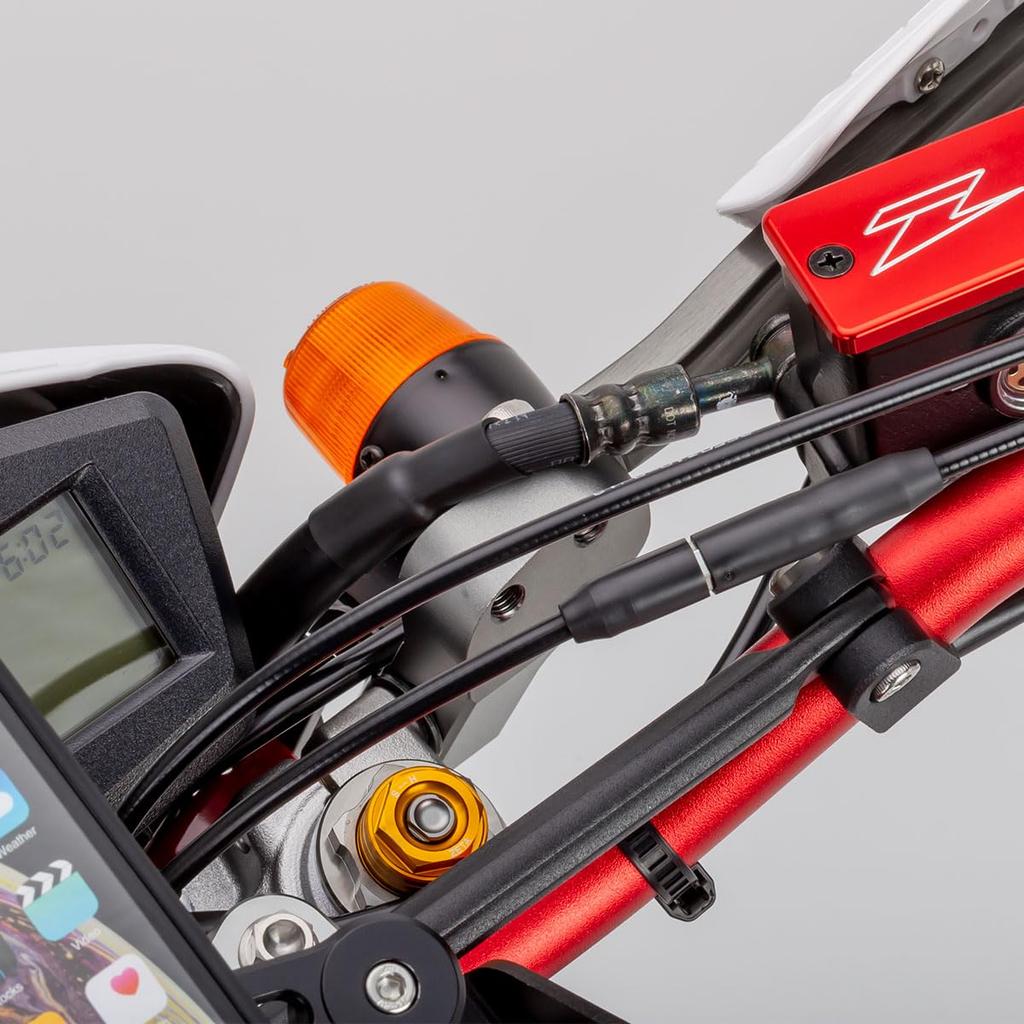 ZETA RACING CR YZ YZF SEROW KX KXF RM RMZ Handguard Mount Side Type Compatible with Armor Handguard Armor Handguards Aluminum Alloy Dirt Freak F5268