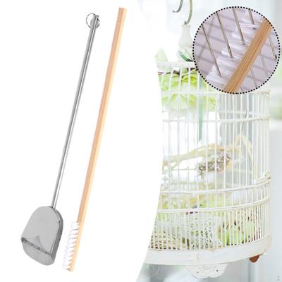 Bird Remover Dustpan Set And Cleaning Brush for Macaw