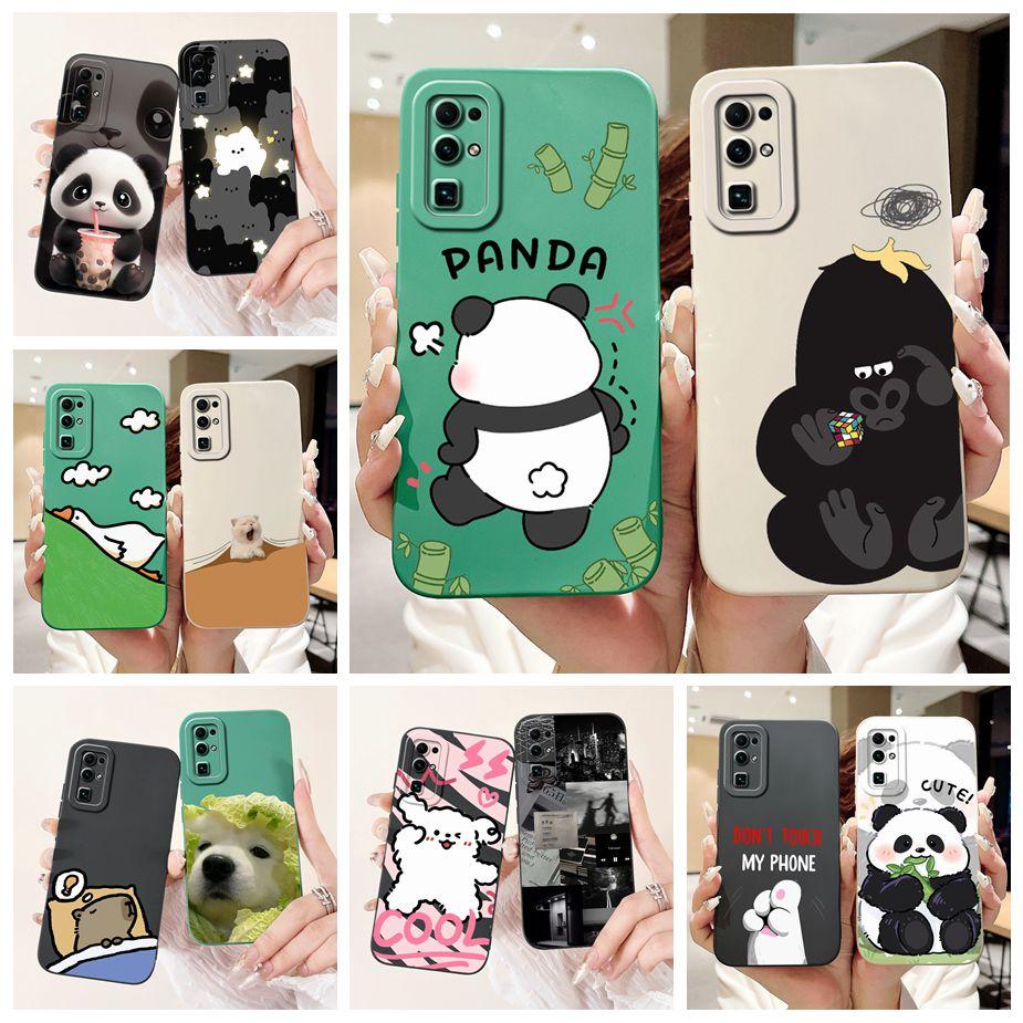For Huawei Honor 30 Pro Case Honor30 Lite Lovely Cartoon Cover Shockproof Phone Case For Honor 30S Honor30 Pro Plus Fundas Coque