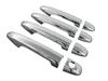 Chrome Door Handle Full Coverage Type for Corolla Axio and NZE164 Compatible with Corolla Axio and 2151 Covers, NRE160, NZE161,