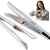 Hatteker Ceramic Hair Curler Straightener 30S Fast Heat up with Auto Shut-Off for Quick Safe Styling