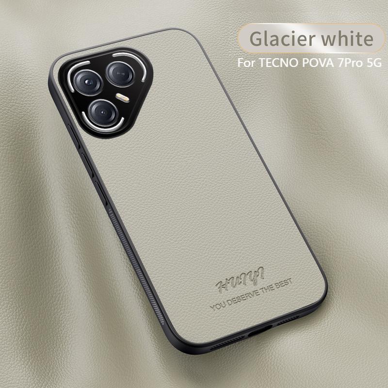 Luxury Business Leather Soft Frame Magnetic Cover For Tecno Pova 7 Pro Ultra Pova7 Pro Ultra Phone Cases Capa