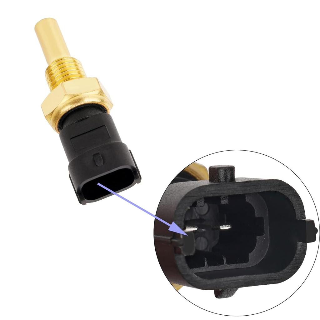 AHL Water Temperature Sensor 4010644 0281002209 Temp Switch Compatible with Polaris Ranger 700 4X4 EFI 2009;Ranger 700 4X4 EFI Crew 2008-2009;Ranger