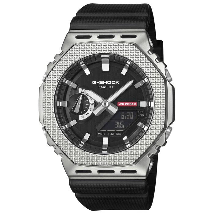 [Casio] G-Shock GM-2100M-1A Men s Watch, Silver