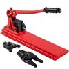 VEVOR Bench Swager Tool 24\" Wire Rope Swaging Tool with Crimper Cable Bolt Cutter Head Bench Crimper 1/16\"-3/16\" Aluminum/Copper