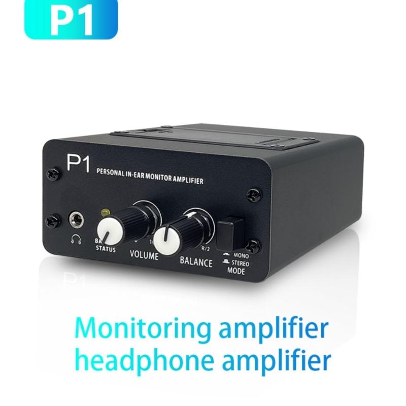 Stage and Studio In Ear Monitors Amplifier with Monos/Stereo Mixing Capabilities Simple User Interfaces for Artists