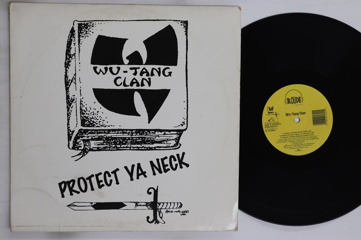 

12-дюймовая пластинка WU-TANG CLAN - Protect Ya Neck 07863625301 Loud 1993 US Рэп и хип-хоп/R&B Б/У