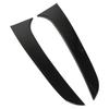 1pair Rear Window Side Spoiler Rear Left Right Side Wing Splitter Trim for 1 Series F20 F21 2012 to 2019 Glossy Black