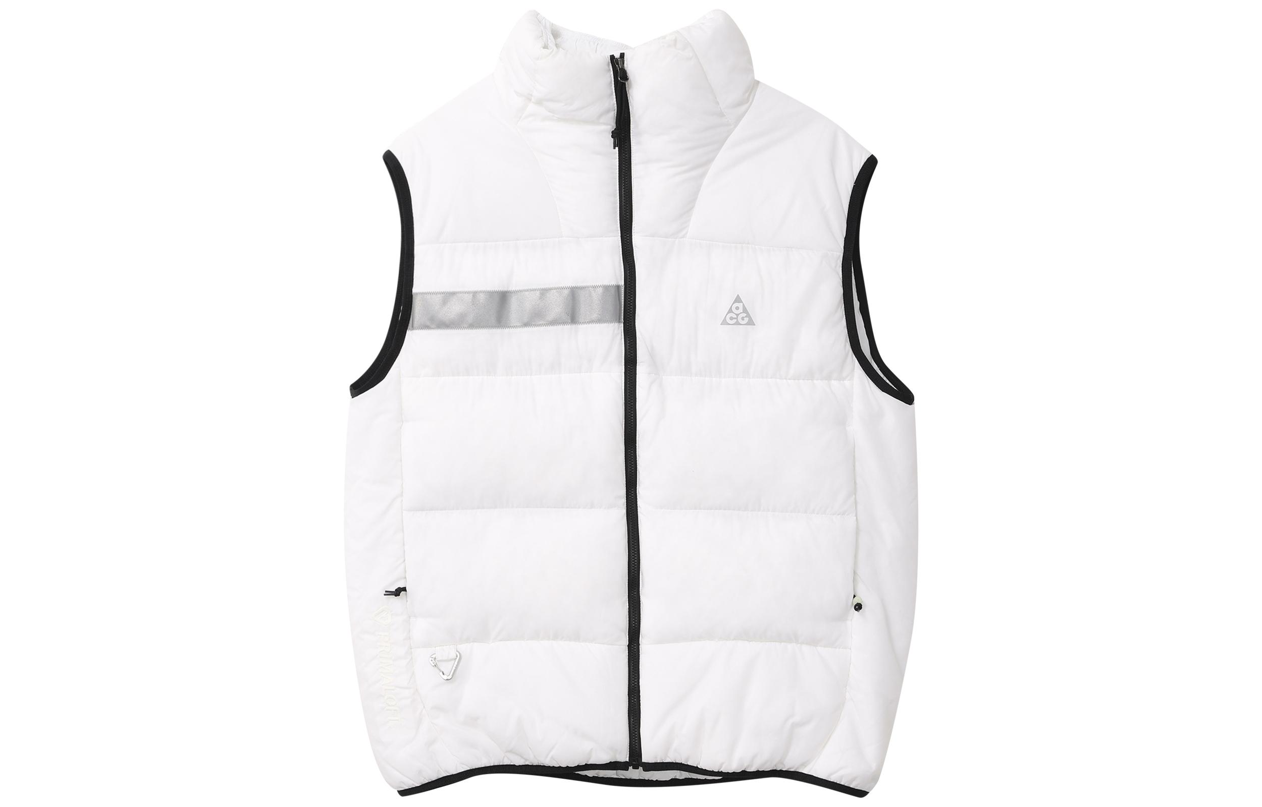 Nike ACG THERMA FIT Down Vests Men s White Stand Collar Moderate Other DM4236-100 S