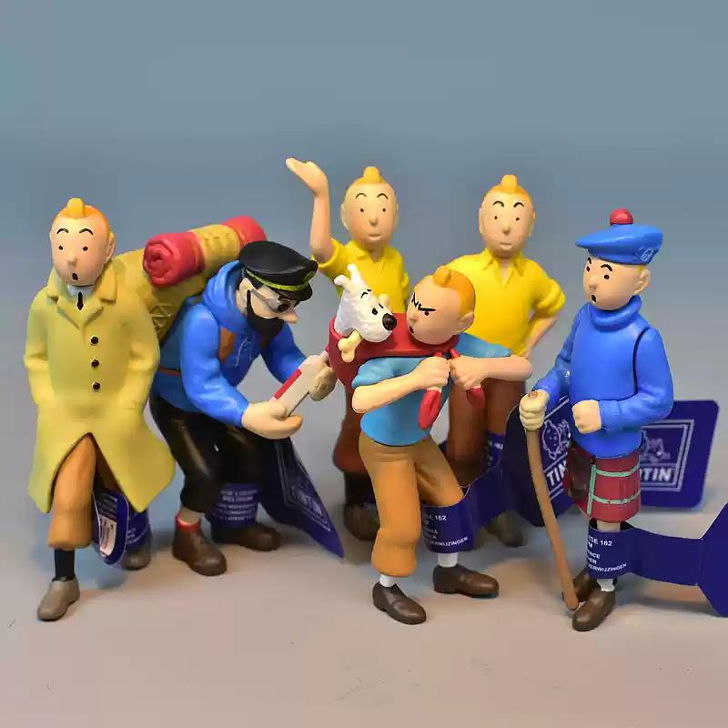 Authentic Anime DingDing Dog Captain Handmade Model Doll Desktop Ornament Toy Fan Collection Gift Children'S Birthday Gift