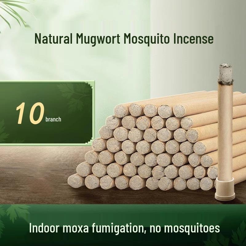 Mugwort Mosquito Repellent Incense Sticks - Indoor Use