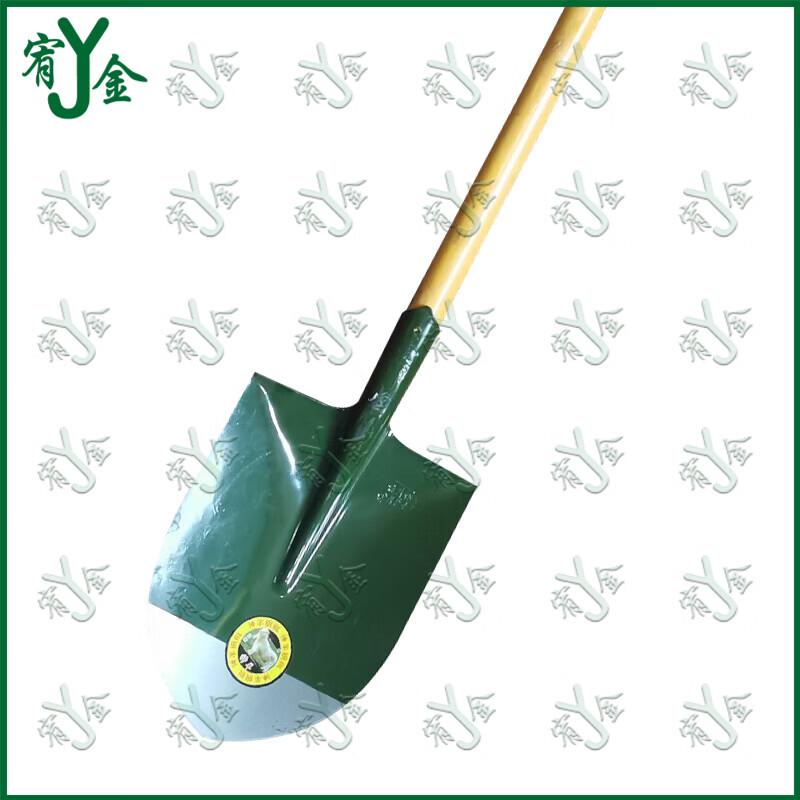 Large Wooden Handle Engineer Shovel