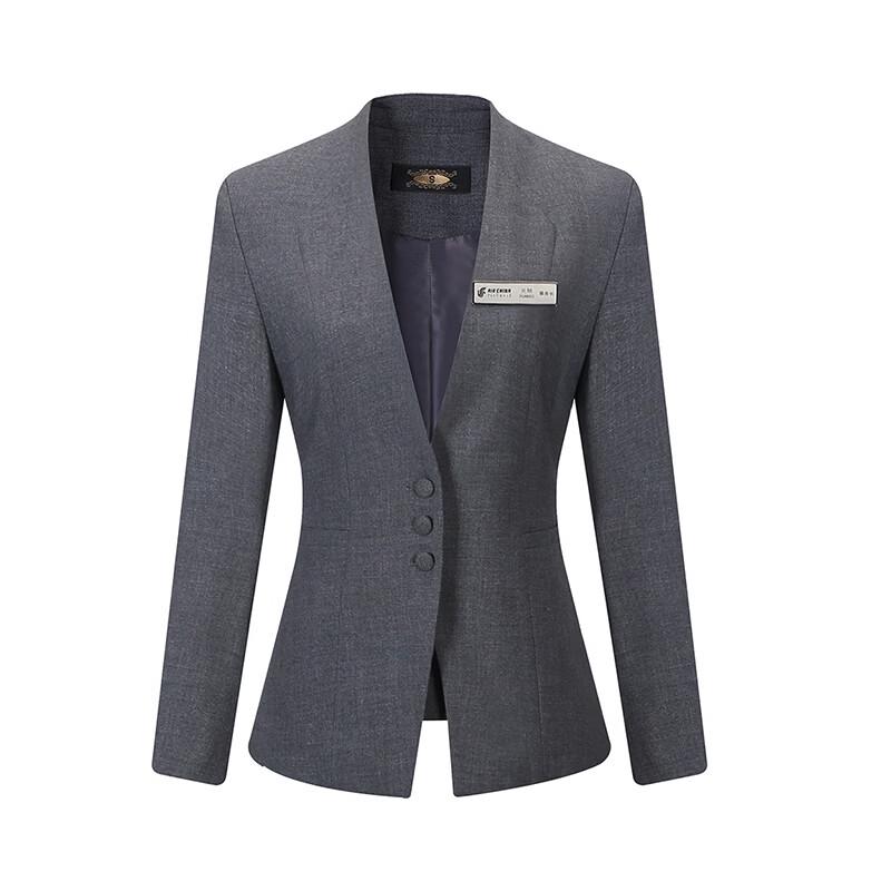 Women's New Chinese Style Grey Suit Set