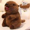 Animal Nezha Marmot Plush Toy Stuffed Doll Bedroom Decoration Cartoon Gift Kids