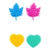 Ceramic Tile Cartoon Shape Anti-slip Suction Cup Soap Sucker Window Sticker Bathroom Accessories