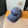 Fashion Letter Embroidery Baseball Cap Retro Washed Shabby Dad Hats Outdoor Cycling Travel Adjustable Sun Hats for Women Men