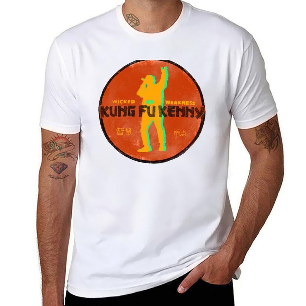 Kung Fu Kenny TShirt Big Size Crew Neck TShirt