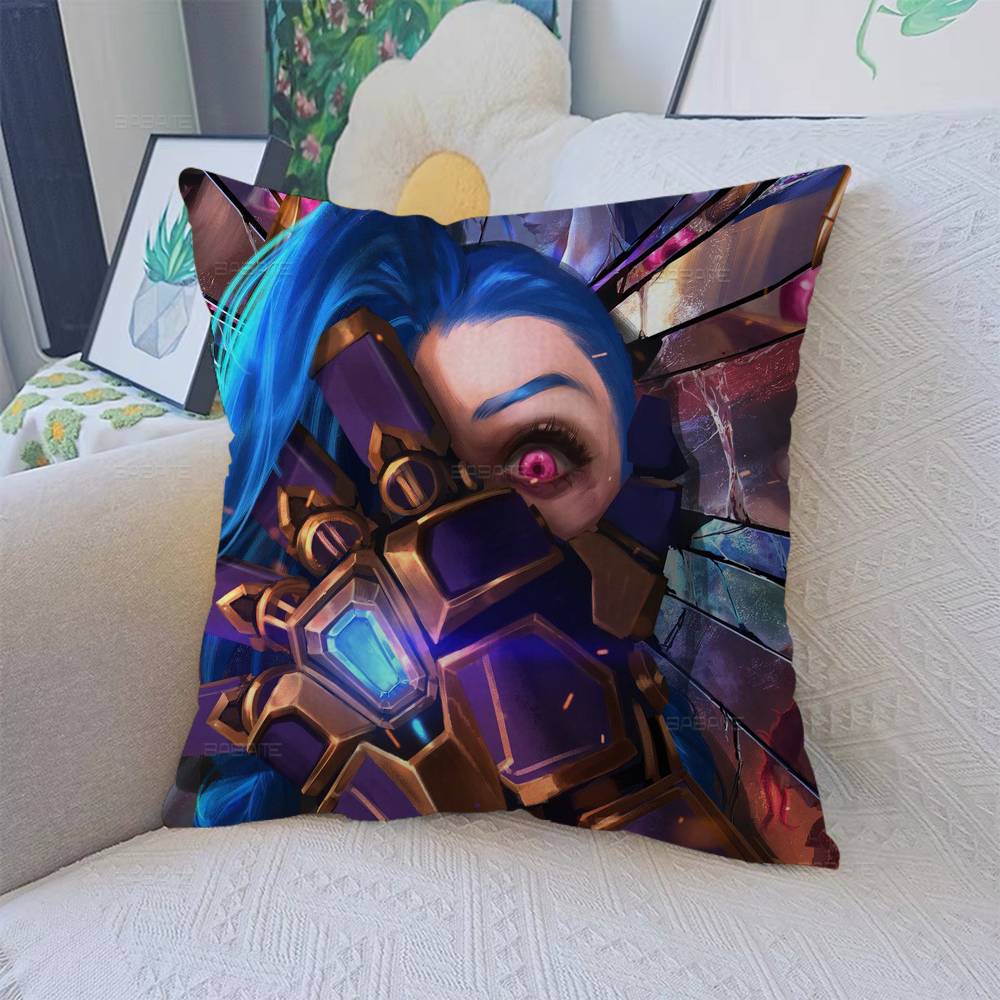 A-Arcane L-League Of L-Legends Pillow Cover Design Cushion Cover Decor Holiday Decorati