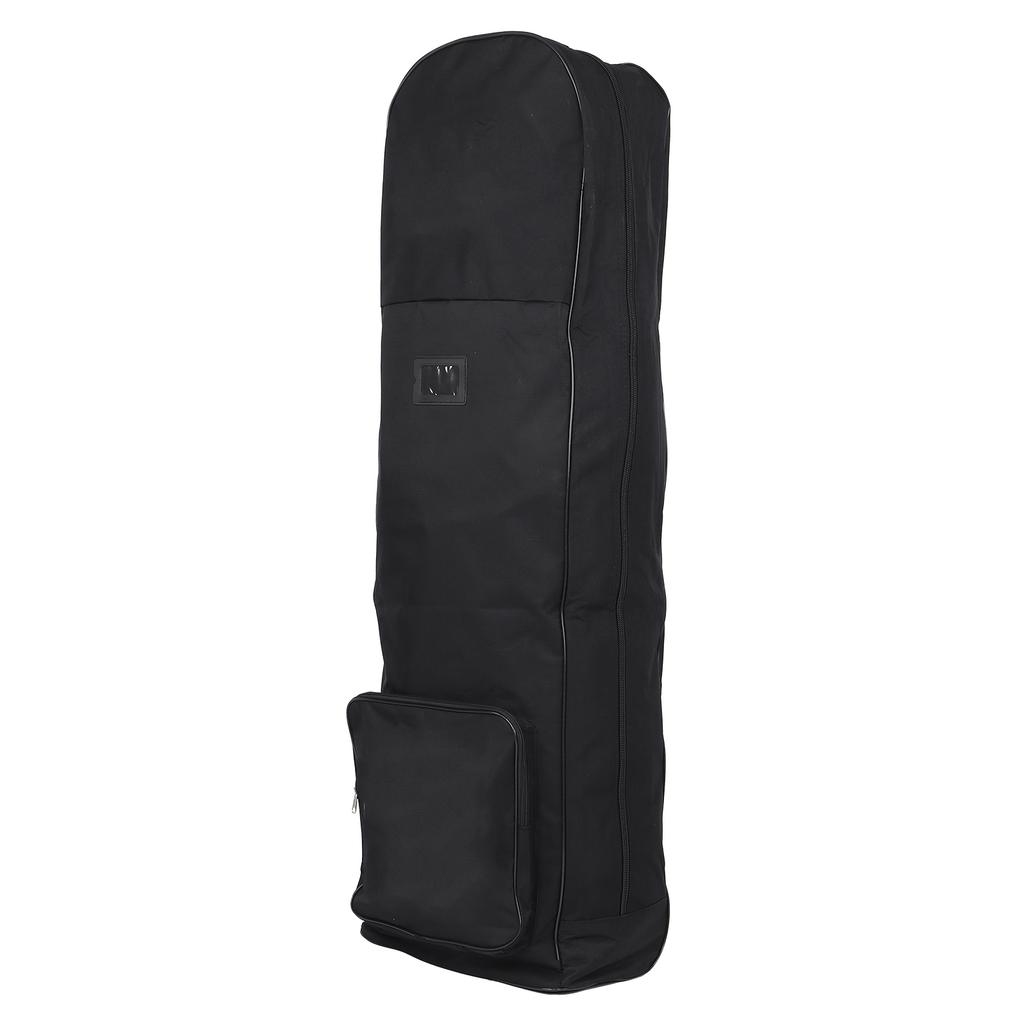 Golf Travel Bag with Wheels Foldable 600D Oxford Golf Aviation Bag Club Case Storage PouchGold