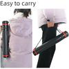 Black Plastic Retractable A1 Poster Tube | Portable Art & Drawing Storage Tube