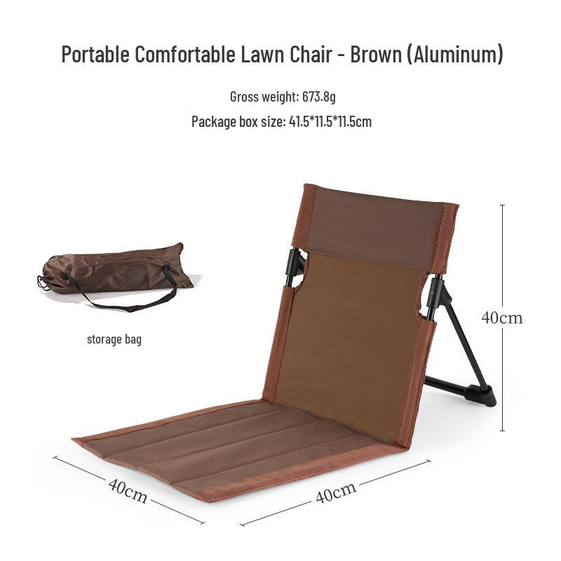 Portable Folding Aluminum Alloy Beach & Camping Chair