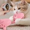 Food Leakage Cat Treat Feeder Fish-Shaped Interactive Cat Toy Cats Slow Feeders  Foraging Game