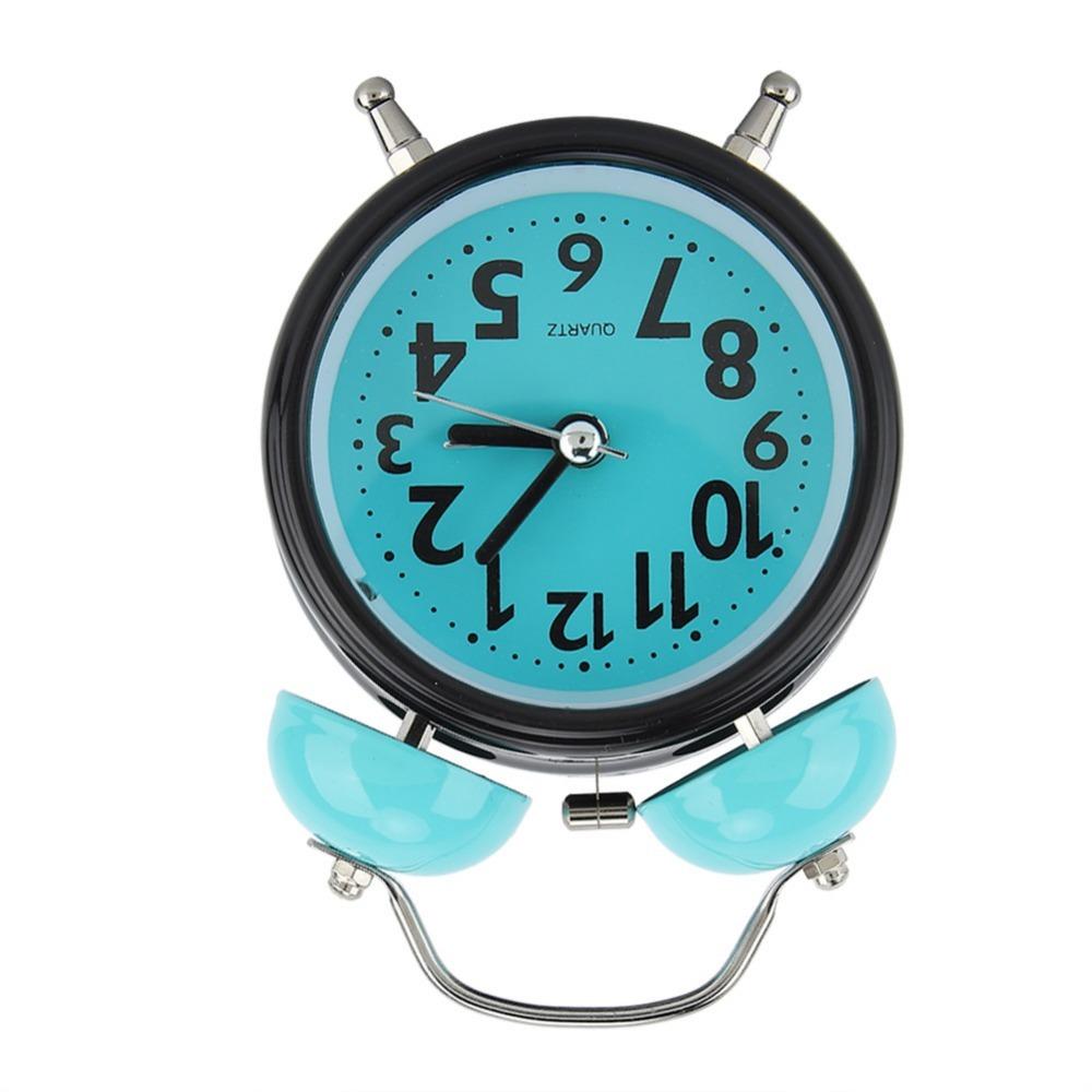 Super Loud Luminous Alarm Clock Multicolor Bedside Alarm Clock Double Bell Alarm Clock Home Desk