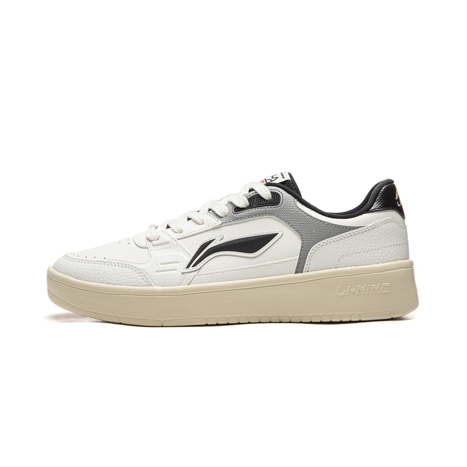 

Li Ning Yuan Bao Casual Fashion Versatile Comfortable Thick Sole Sneakers Shock Absorption Increased Height Low Top Skate Shoes Men sneakers AGCW081-3 45