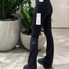 ALO Yoga Flared Leggings Women High Waist Slim Fit Quick Dry Stretchy Workout Pants