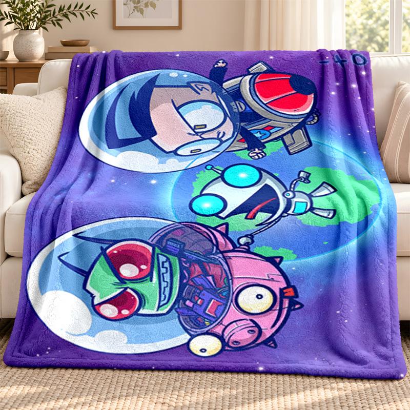 Gir blanket Flannel Blanket Soft Cozy Plush Throw for Sofa Bed Lightweight Home Decoration Outdoor camping