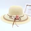 New Straw Hat Women's Outdoor Sunshade Sunscreen Hat Big Brim Trendy Vacation Beach Hat Breathable Cool Hat