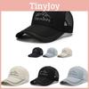 Baseball Mesh Mens Cap Mountain Embroidery Sun Protect Outdoor Breathable